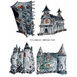 Joggles Collage Sheets - Scary Houses [JG401065]