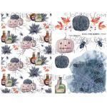 Joggles Collage Sheets - Silver and Amber Halloween 2 [JG401210]