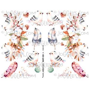 Joggles Collage Sheets - Snow Birds 2 [JG401142]