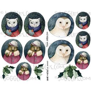 Joggles Collage Sheets - Snowy Portrait 2 [JG401137]