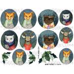 Joggles Collage Sheets - Snowy Portrait 3 [JG401140]