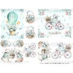 Joggles Collage Sheets - Spring Bunnies #1 [JG401295]