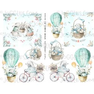 Joggles Collage Sheets - Spring Bunnies #2 [JG401300]