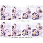 Joggles Collage Sheets - Violet Moineau Vignettes [JG401190]