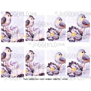 Joggles Collage Sheets - Violet Moineau Vignettes [JG401190]
