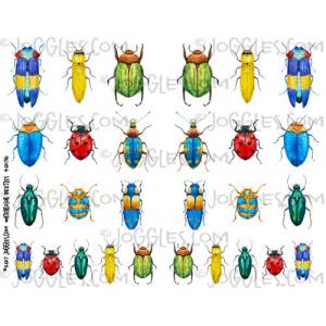 Joggles Collage Sheets - Watercolor Beetles I [JG401176]