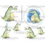 Joggles Collage Sheets - Who Says Crocs Aren't Cute 2 [JG401209]