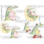 Joggles Collage Sheets - Who Says Crocs Aren't Cute 3 [JG401214]
