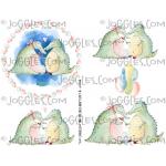Joggles Collage Sheets - Who Says Crocs Aren't Cute 1 [JG401205]