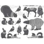 Joggles Collage Sheets - Winter Animals 2 [JG401222]