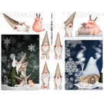 Joggles Collage Sheets - Winter Gnomes 1 [JG401323]