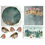 Joggles Collage Sheets - Winter In The Mountains [JG401275]
