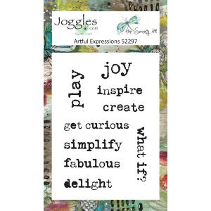 Joggles / Consie Sindet Clear Stamp Set - Artful Expressions [52297]