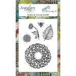 Joggles / Consie Sindet Clear Stamp Set - Dahlia & Friends [52299]