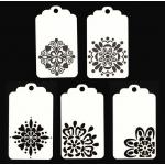 Joggles / Consie Sindet Watercolor Artisan Tags Set - Mandalas [52516]