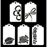Joggles / Consie Sindet Watercolor Artisan Tags Set - Nature [52517]