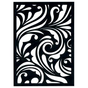 Joggles Creative Cuts - Black Smooth & Sturdy - Acanthus Leaves [74423]