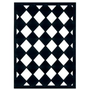 Joggles Creative Cuts - Black Smooth & Sturdy - Checkerboard On Point [74386]