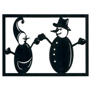 Joggles Creative Cuts - Black Smooth & Sturdy - Frosty & The Missus [74636]