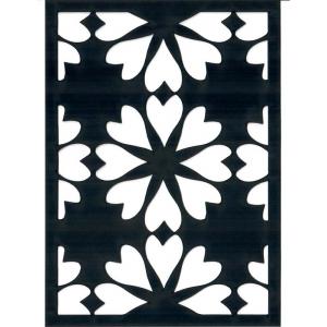 Joggles Creative Cuts - Black Smooth & Sturdy - Hearts A Fire [74483]