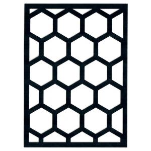 Joggles Creative Cuts - Black Smooth & Sturdy - Honeycomb [74391]