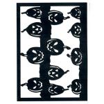 Joggles Creative Cuts - Black Smooth & Sturdy - Jack O'Lanterns Row By Row [74595]