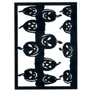 Joggles Creative Cuts - Black Smooth & Sturdy - Jack O'Lanterns Row By Row [74595]