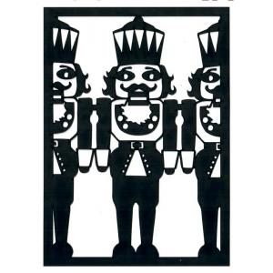 Joggles Creative Cuts - Black Smooth & Sturdy - Nutcracker [74638]