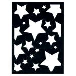 Joggles Creative Cuts - Black Smooth & Sturdy - Stars [74427]