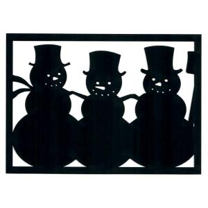 Joggles Creative Cuts - Black Smooth & Sturdy - Three Snow Bros [74640]