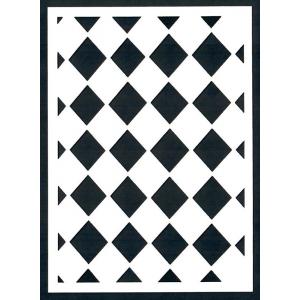 Joggles Creative Cuts - Watercolor - Checkerboard On Point [74432]