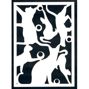 Joggles Creative Cuts - Watercolor - Meowser [74607]