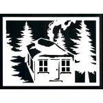 Joggles Creative Cuts - Watercolor - Snowy Cottage [74645]