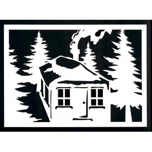 Joggles Creative Cuts - Watercolor - Snowy Cottage [74645]