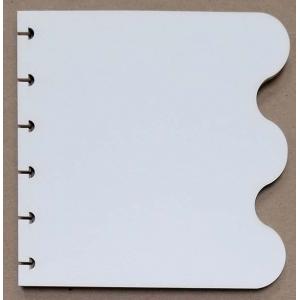 Joggles Disc Bound Watercolor Journals Additional Pages - Wavy 6" x 6" [57181]