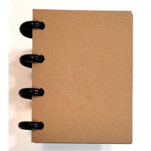 Joggles Kraft Disc Bound Journal - 3" x 4" [74412]