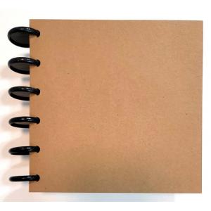 Joggles Kraft Disc Bound Journal - 6" x 6" [74414]