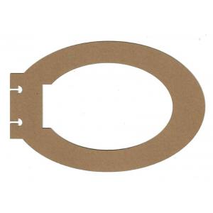 Joggles Kraft Disc Bound Journal Additional Pages - 6" x 4" Window - Oval [52564]