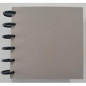 Joggles Wet Cement Disc Bound Journal - 6" x 6" [74330]