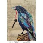 Joggles / Elizabeth St Hilaire A4 Rice Paper - Crow 1 [74751]