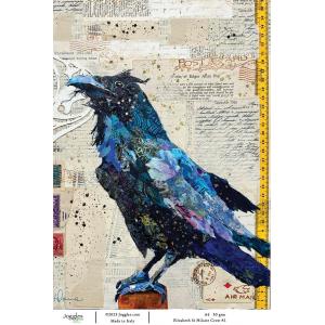 Joggles / Elizabeth St Hilaire A4 Rice Paper - Crow 2 [74752]