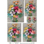 Joggles / Elizabeth St Hilaire A4 Rice Paper - Fabulous Florals #1 - Almost Summer [74826]