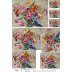 Joggles / Elizabeth St Hilaire A4 Rice Paper - Fabulous Florals #1 - Baltimore Floral [74831]