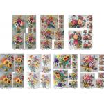 Joggles / Elizabeth St Hilaire A4 Rice Paper - Fabulous Florals #1 Set Of 7 November 2024