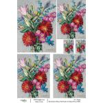 Joggles / Elizabeth St Hilaire A4 Rice Paper - Fabulous Florals #2 - Sedona Floral [74845]