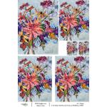 Joggles / Elizabeth St Hilaire A4 Rice Paper - Fabulous Florals #2 - Tuscan Wildflowers [74847]