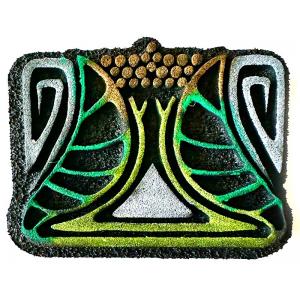 Joggles / Elizabeth St Hilaire Art Nouveau Foam Stamp - Fruit [74799]
