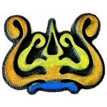 Joggles / Elizabeth St Hilaire Art Nouveau Foam Stamp - Lyre [74800]