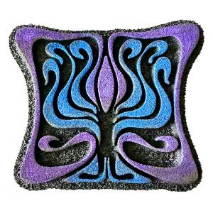Joggles / Elizabeth St Hilaire Art Nouveau Foam Stamp - Sinuous [74804]