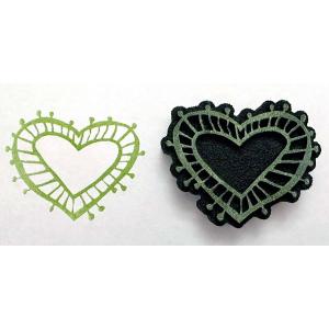 Joggles / Elizabeth St Hilaire Foam Stamp - Be Still My Heart [74448]